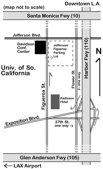 Map to SCEC Office